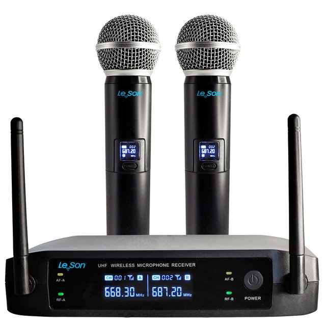 Microfones Sem Fio Leson Ls902 Digital Plus PIX NA LOJA 559
